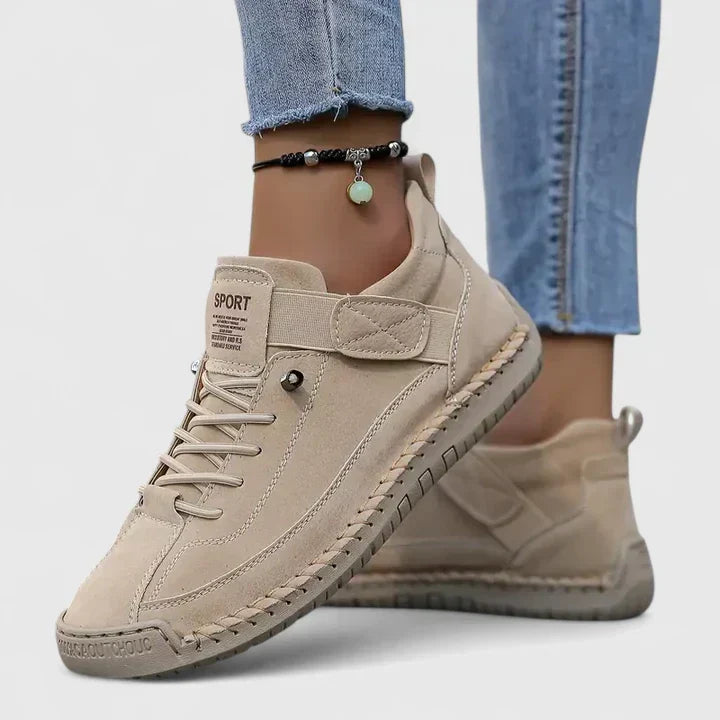Bekväma komfortsneakers dam — lätta skor med mjuk dämpning