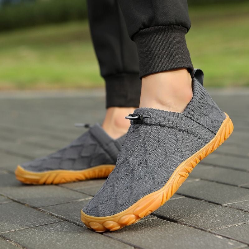Slip-on skor — barfota med vid passform i mesh