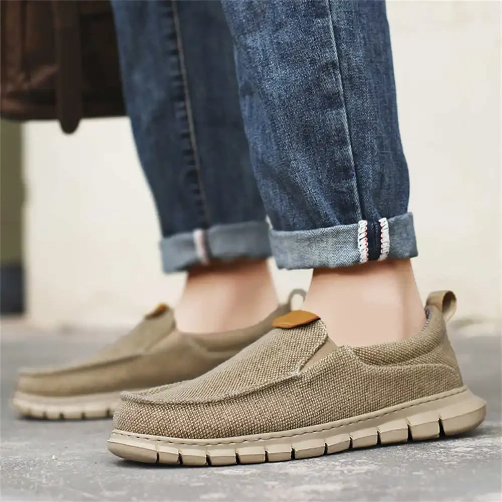 Canvas-loafers herr — lätta och andningsbara sommarskor