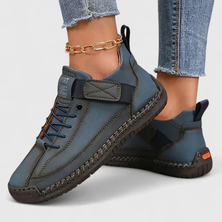 Bekväma komfortsneakers dam — lätta skor med mjuk dämpning