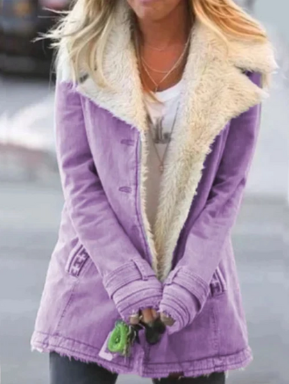 Termojacka dam — lätt och varm med dragkedja
