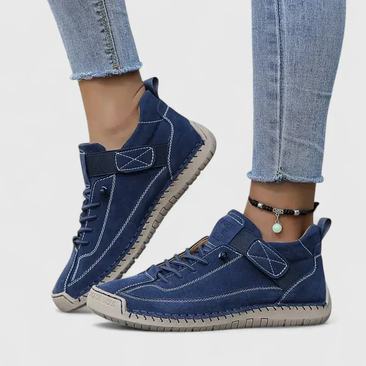 Bekväma komfortsneakers dam — lätta skor med mjuk dämpning