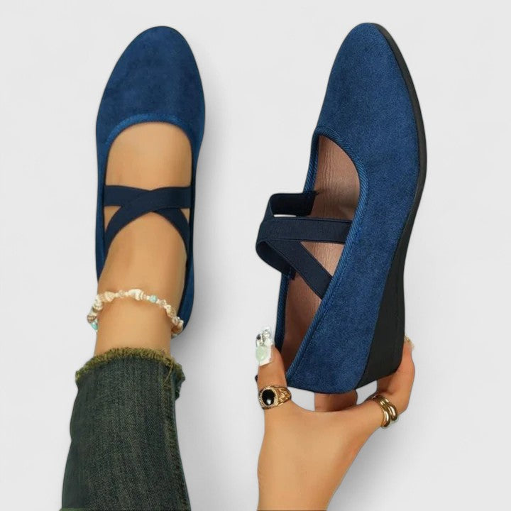 Skor dam — bekväma slip-on vardagsskor