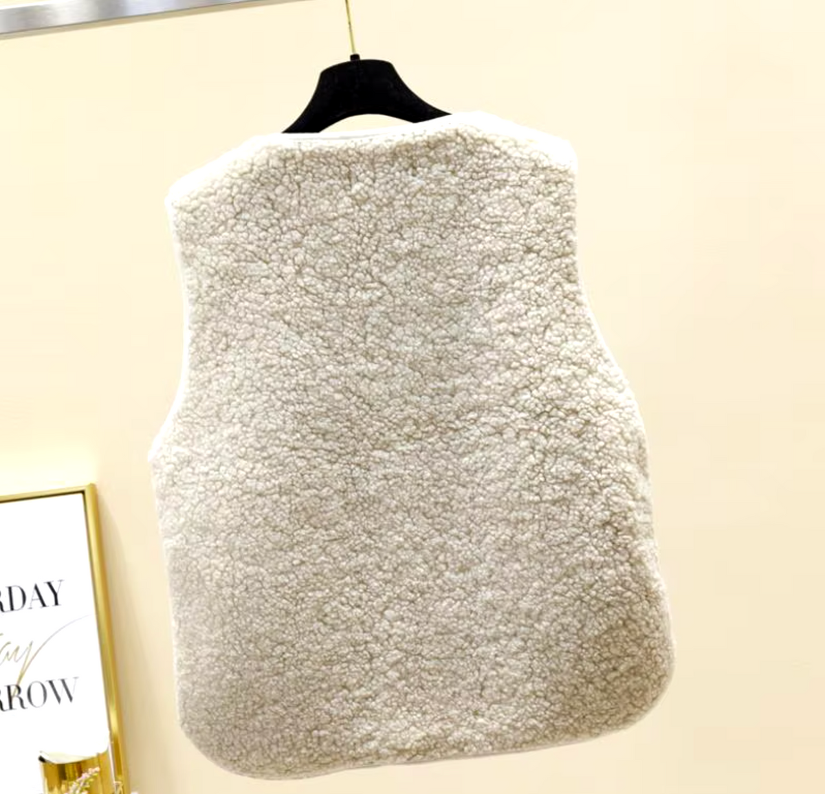 Fleeceväst dam, varm — mjuk vinterväst i fleece