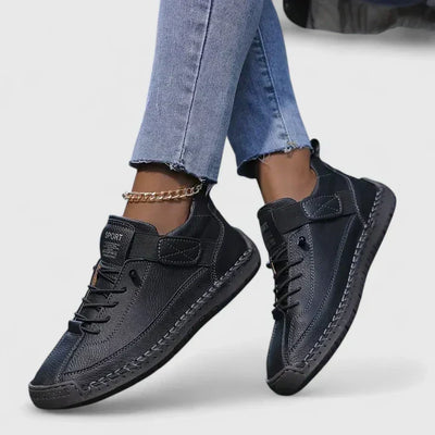 Bekväma komfortsneakers dam — lätta skor med mjuk dämpning