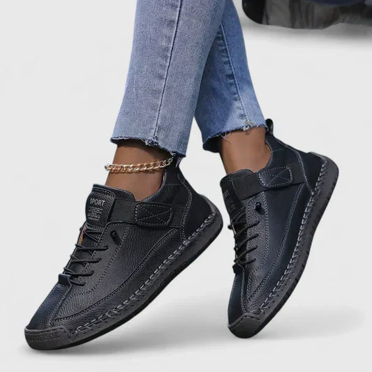 Bekväma komfortsneakers dam — lätta skor med mjuk dämpning