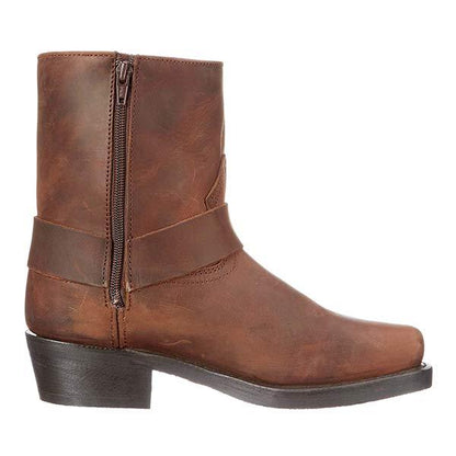 Cowboyboots herr — westernstövlar med sidodragkedja