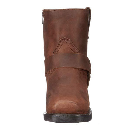 Cowboyboots herr — westernstövlar med sidodragkedja