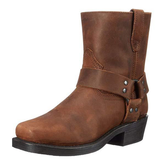 Cowboyboots herr — westernstövlar med sidodragkedja