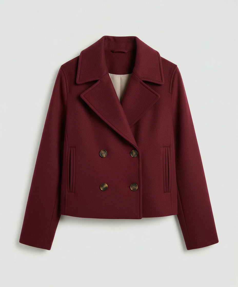Set dam — blazer och vida byxor, tvådelat kostymset