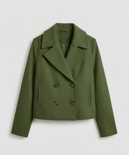 Set dam — blazer och vida byxor, tvådelat kostymset