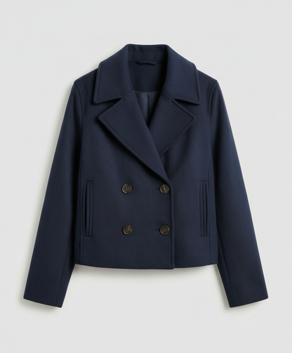 Set dam — blazer och vida byxor, tvådelat kostymset