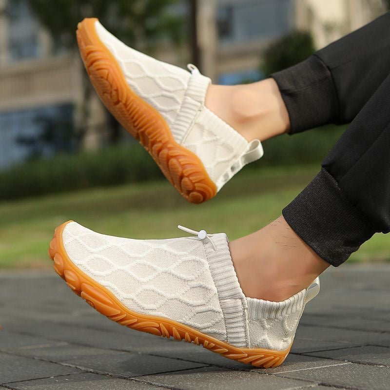 Slip-on skor — barfota med vid passform i mesh