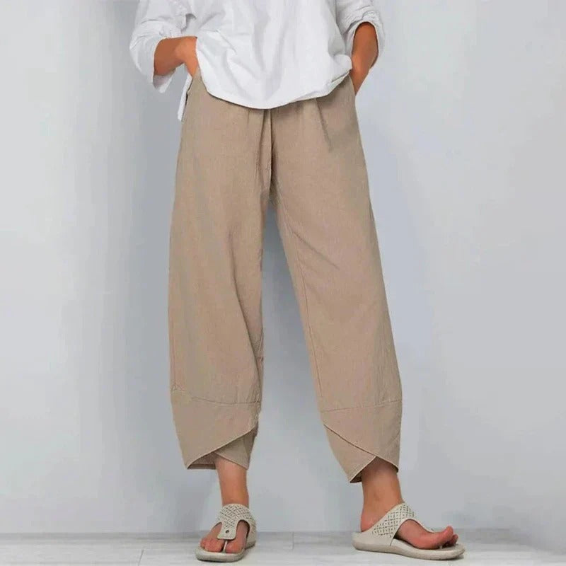 Byxor dam, sommar — lätta och chic med tailored passform