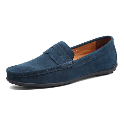 Loafers herr — klassiska penny loafers i slip-on