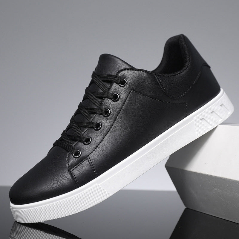 Sneakers herr, veganska — textil med dämpad innersula och slitstark gummisåla
