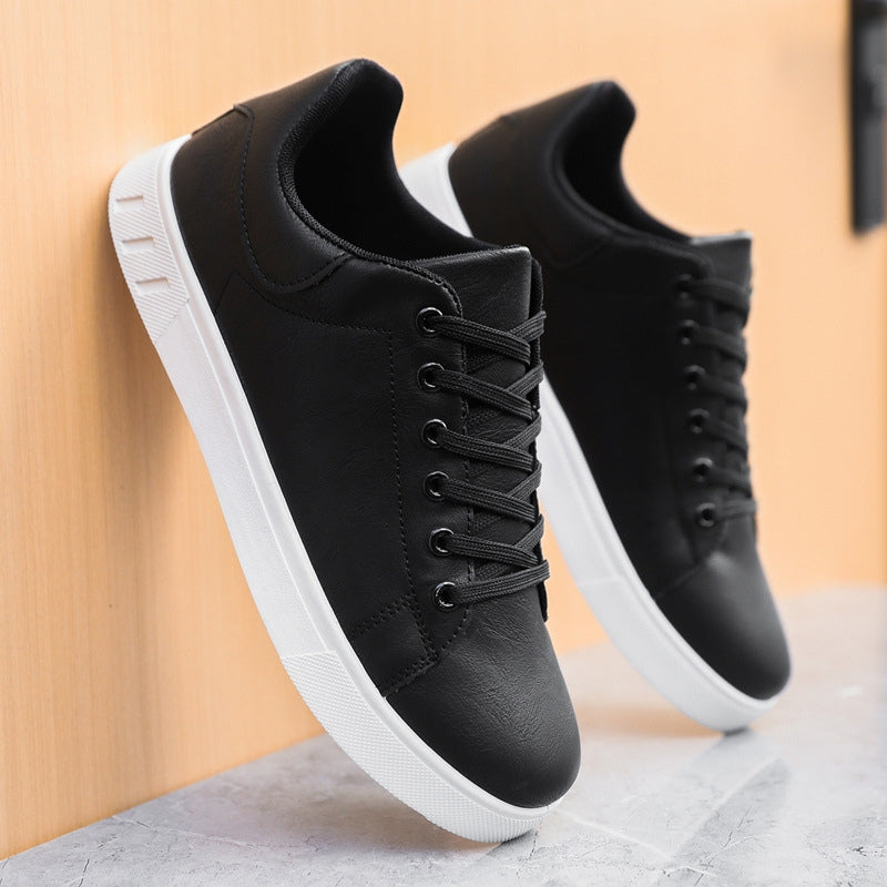 Sneakers herr, veganska — textil med dämpad innersula och slitstark gummisåla
