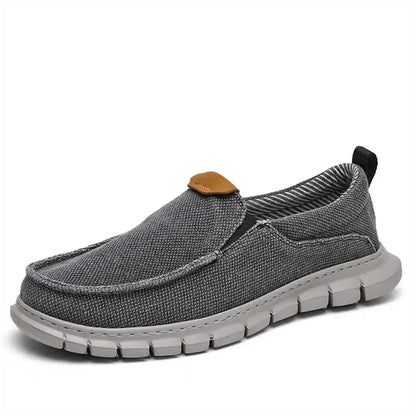 Canvas-loafers herr — lätta och andningsbara sommarskor