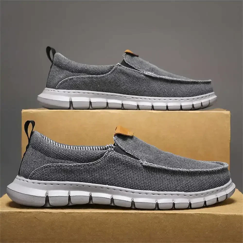 Canvas-loafers herr — lätta och andningsbara sommarskor