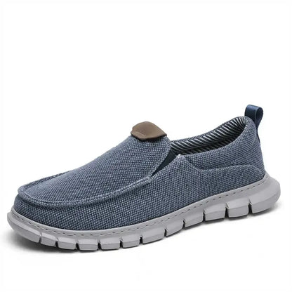 Canvas-loafers herr — lätta och andningsbara sommarskor