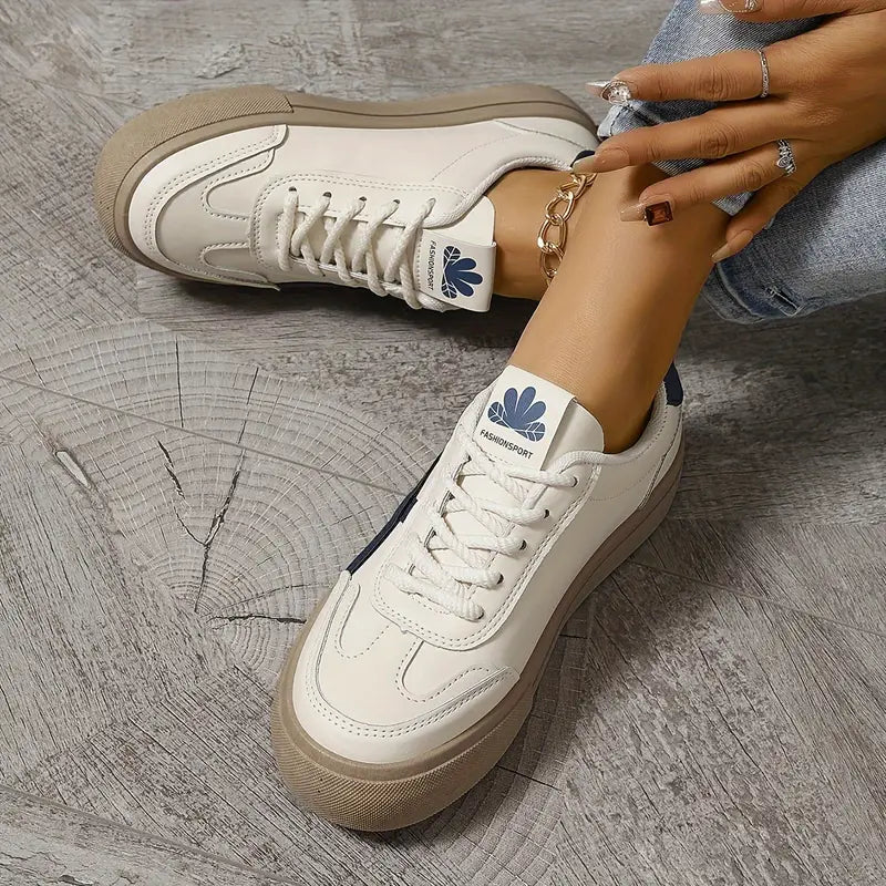 Komfortsneakers dam med stöd — bekväma skor med mjuk dämpning