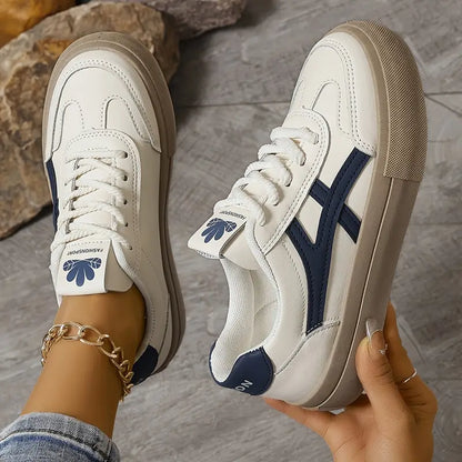Komfortsneakers dam med stöd — bekväma skor med mjuk dämpning