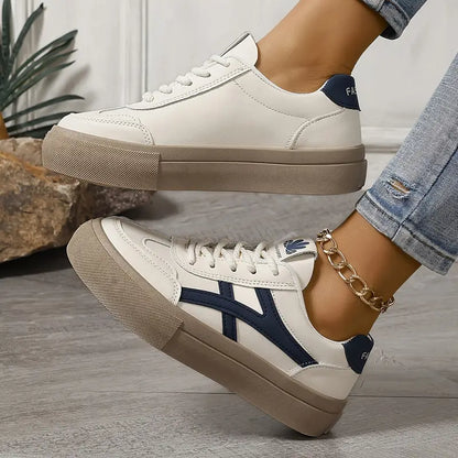 Komfortsneakers dam med stöd — bekväma skor med mjuk dämpning