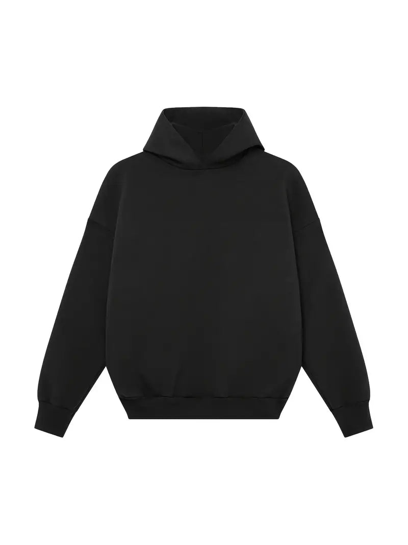 Träningsset herr — hoodie och joggingbyxor, rak passform