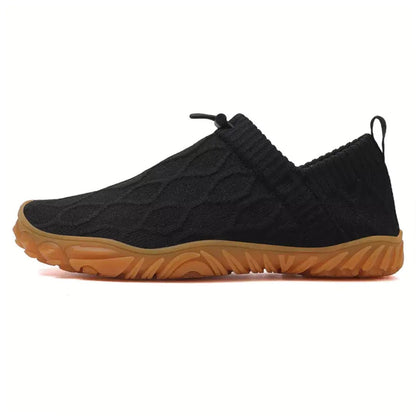 Slip-on skor — barfota med vid passform i mesh