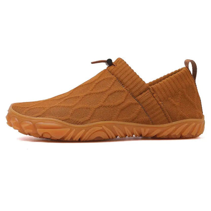 Slip-on skor — barfota med vid passform i mesh