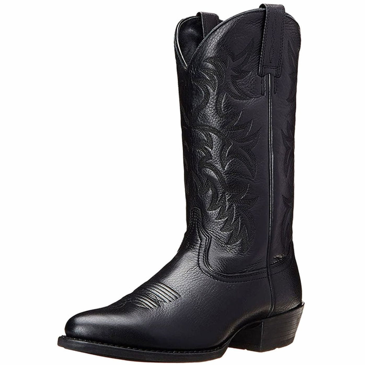 Cowboyboots dam — westernstövlar med brodyr och blockklack