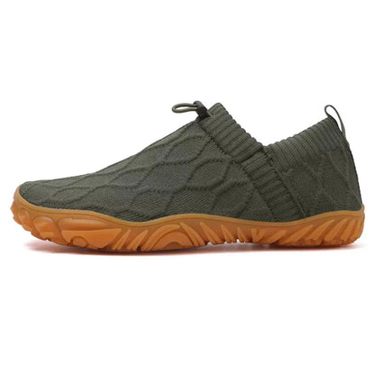Slip-on skor — barfota med vid passform i mesh