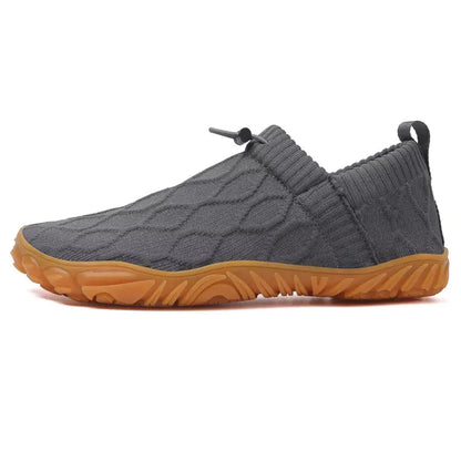 Slip-on skor — barfota med vid passform i mesh