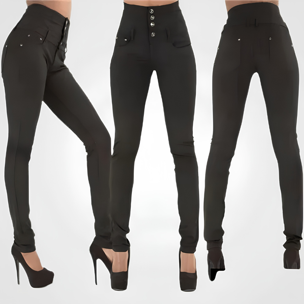 Bekväma jeans dam — mjuka stretchjeans för vardag