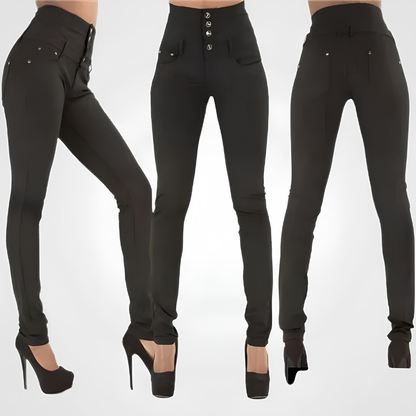 Bekväma jeans dam — mjuka stretchjeans för vardag