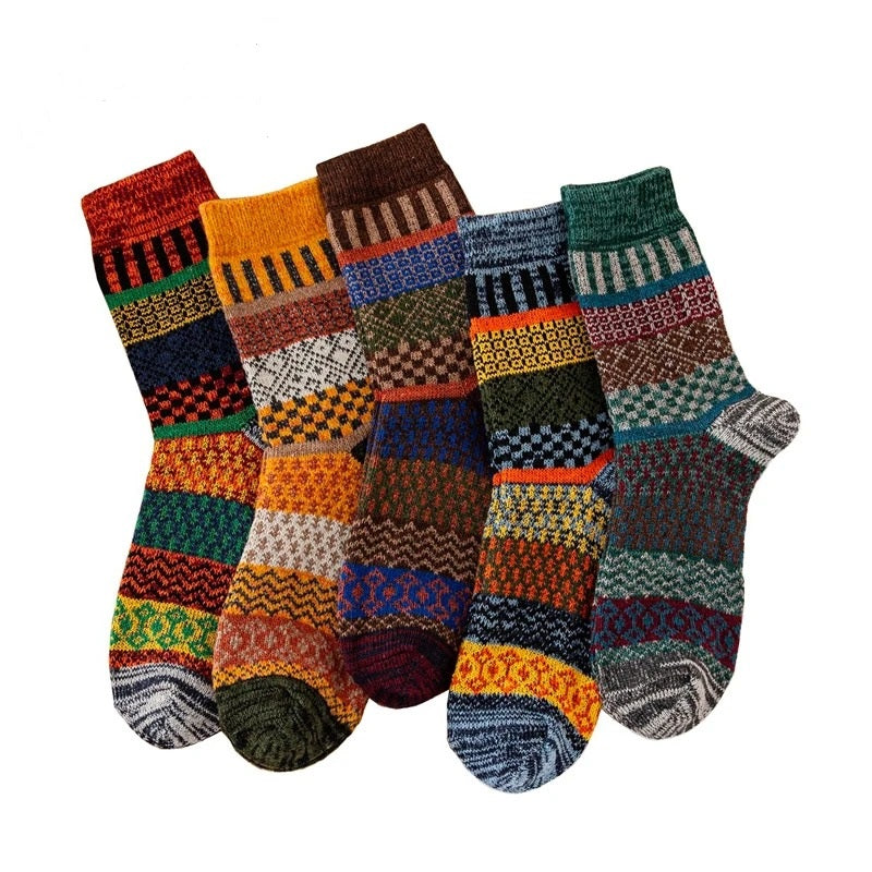 Varma strumpor, 5-pack — mjuka sockor i skandinavisk design